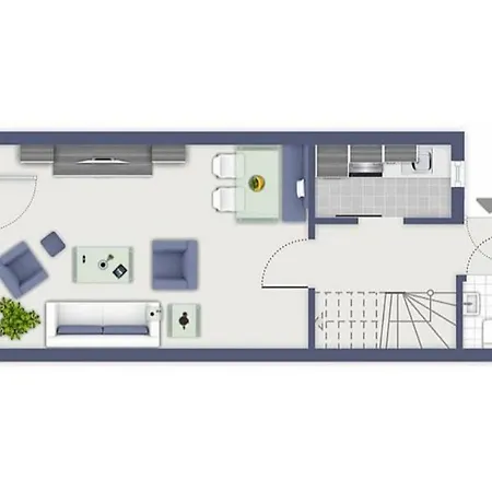 Haakestrasse 1j 度假居 *